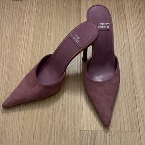 Jeffrey Campbell Mauve Pointed Heels